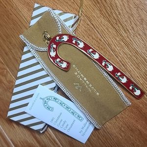 1991 Wallace Silversmiths Christmas Goose Ornament